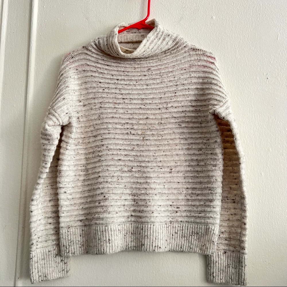 Madewell Donegal Belmont Mockneck Sweater in Coziest Yarn size XSmall - Picture 12 of 15
